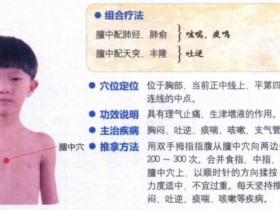 膻中穴的准确位置图