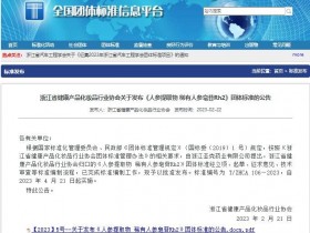 浙江亚克药业牵头制定的《人参提取物 稀有人参皂苷Rh2》团体标准获批发布