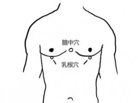 乳根的准确位置图,乳根穴的功效与作用