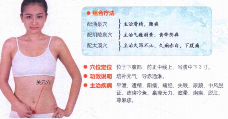 关元穴的准确位置图