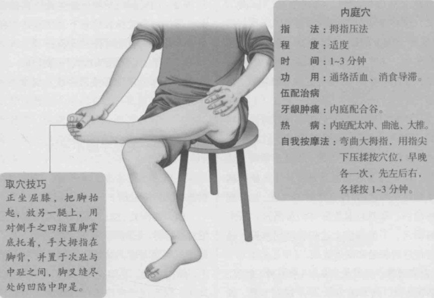 内庭的准确位置图