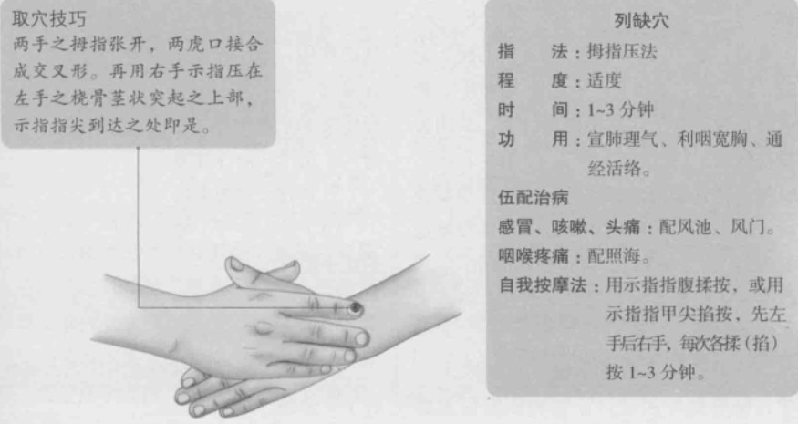 列缺的准确位置图