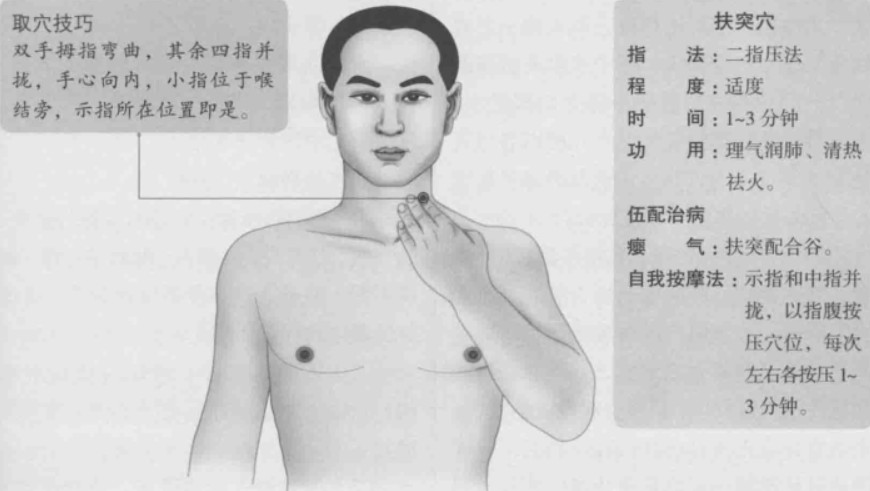 扶突的准确位置图