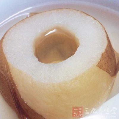 鲜梨贝母治咳嗽肺痈