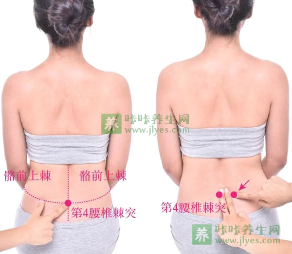 大肠俞穴的准确位置图