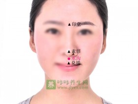 水沟穴的准确位置图,按摩水沟穴的作用及功效