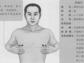 天池的准确位置图,天池穴的功效与作用