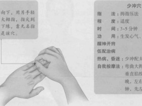 少冲的准确位置图,少冲穴的功效与作用
