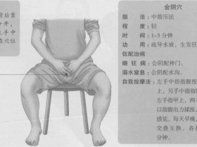 会阴的准确位置图,会阴穴的功效与作用