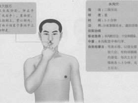 水沟（人中）的准确位置图,水沟穴（人中穴）的功效与作用