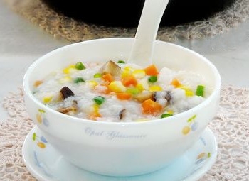 玉米胡萝卜香菇粥