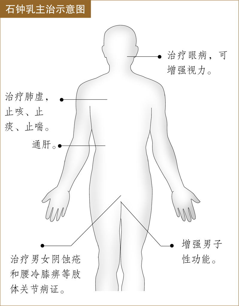 石钟乳的功效与作用