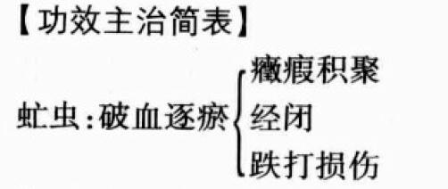 虻虫的功效与作用