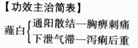 薤白的功效与作用