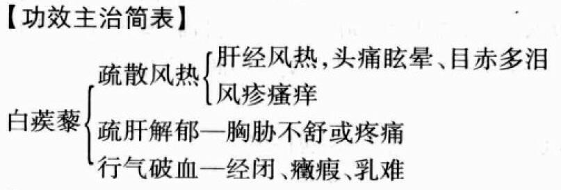 白蒺藜的功效与作用