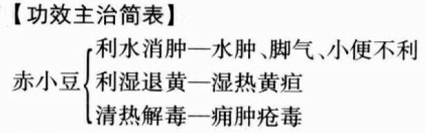 赤小豆的功效与作用