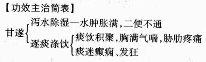 甘遂的功效与作用