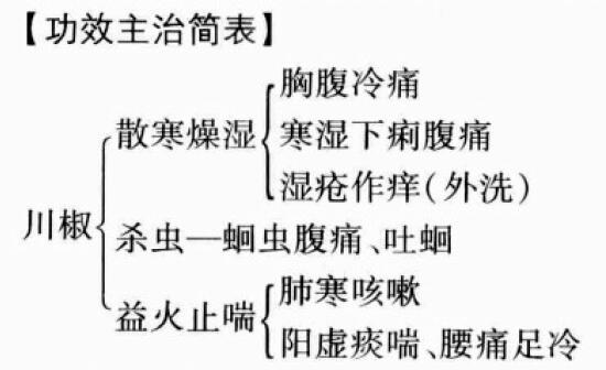 川椒的功效与作用