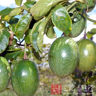 鸡蛋果里的番茄红素能清除自由基，阻断亚硝胺形成，起到防癌抗癌