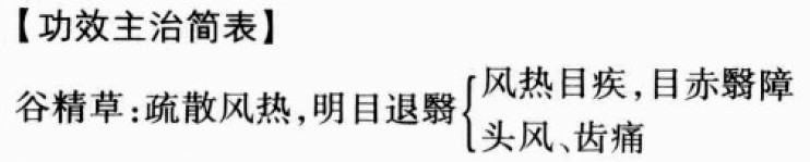 谷精草的功效与作用