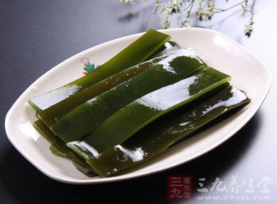 海带性味微寒、无毒，具有软坚散结、消痰平喘、利水消肿