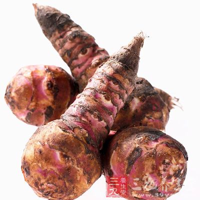 洋姜含有大量纤维，可令肠道加促蠕动