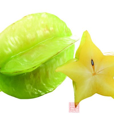 杨桃降糖关键点：水分多、热量低