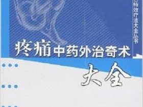 《疼痛中药外治奇术大全》