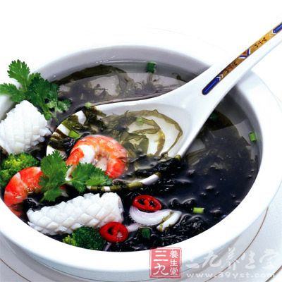 紫菜对痰湿体质者能起到清火化淤、祛痰涤热的功效