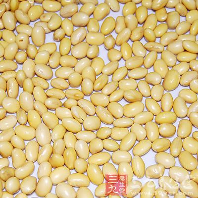 大豆中含有丰富的钙、磷、镁、钾等无机盐