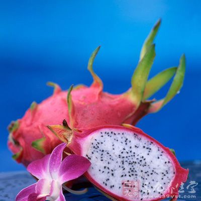 百香果300克，火龙果300克，甜菊土三七2克，麦芽糖300克，冰糖50克