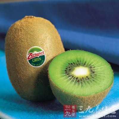 猕猴桃是非常有名的美容圣品，它具抗氧化的功能