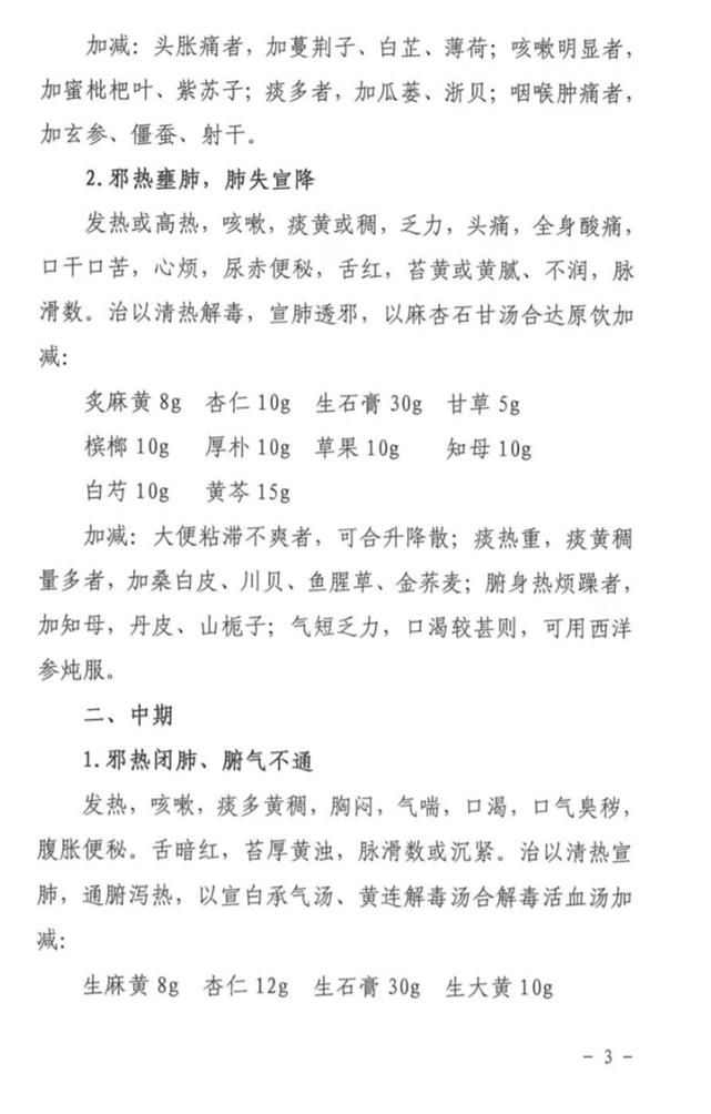 中医药治疗方案2