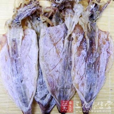 墨鱼干的营养价值与食用禁忌