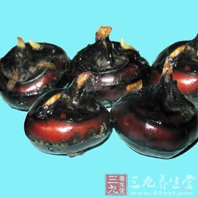 治痞积：马蹄于三伏时以火酒浸晒，每日空腹细嚼七枚，痞积渐消