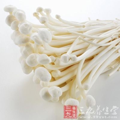 金针菇中赖氨酸的含量特别高