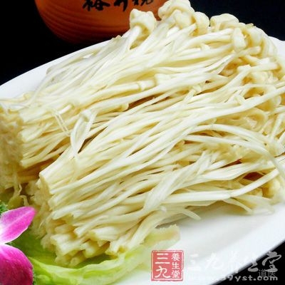 金针菇中含有维生素B2