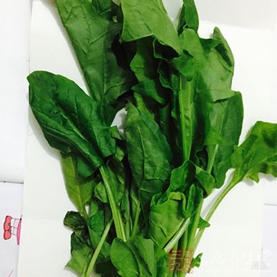 菠菜用来治缺铁性贫血