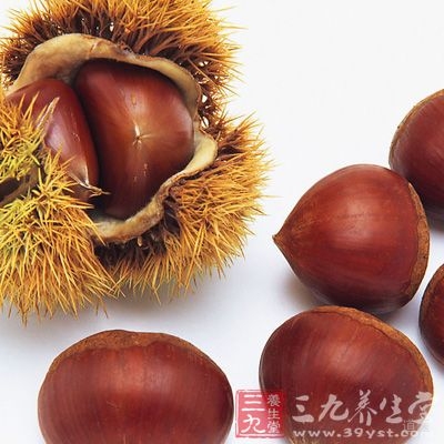 栗子是碳水化合物含量较高的干果品种