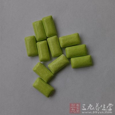 饭后嚼30分钟无糖口香糖