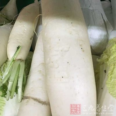 白萝卜性味甘辛、平、无毒
