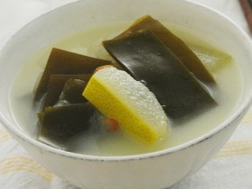 治疗便秘的有效方法和食疗方：海带汤