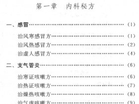 《古今中医秘方精选》