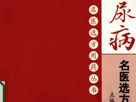 《糖尿病名医选方用药》