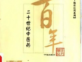 《二十世纪中医药最佳处方 小验方卷》