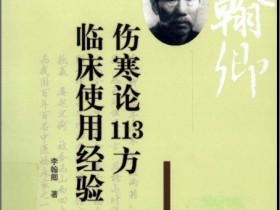 《伤寒论113方临床使用经验》