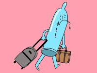 避孕套不小心掉进去了怎么办