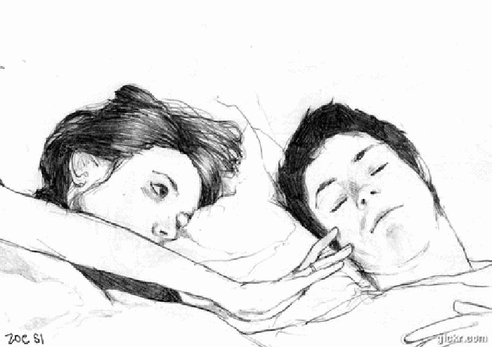 希望她不要在床上沉默